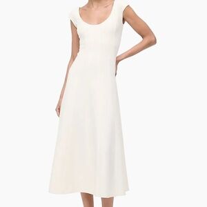 Staud charlotte midi dress!